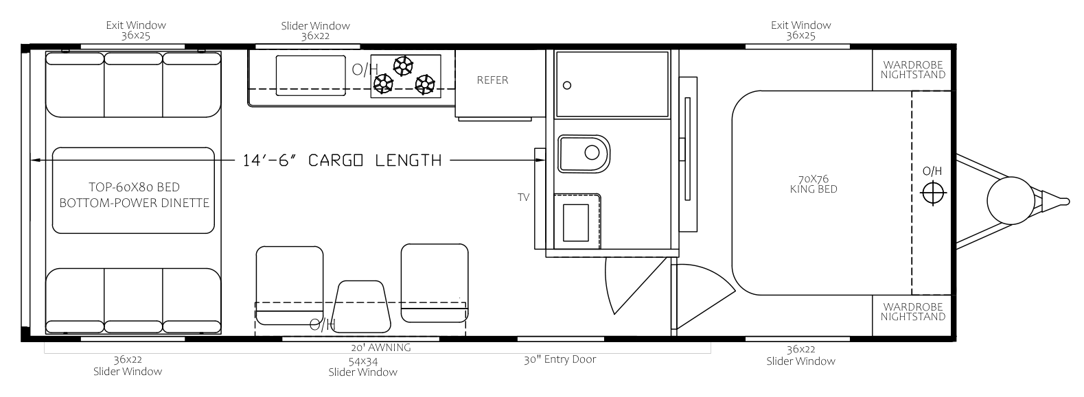 2614FS Classic Floorplan