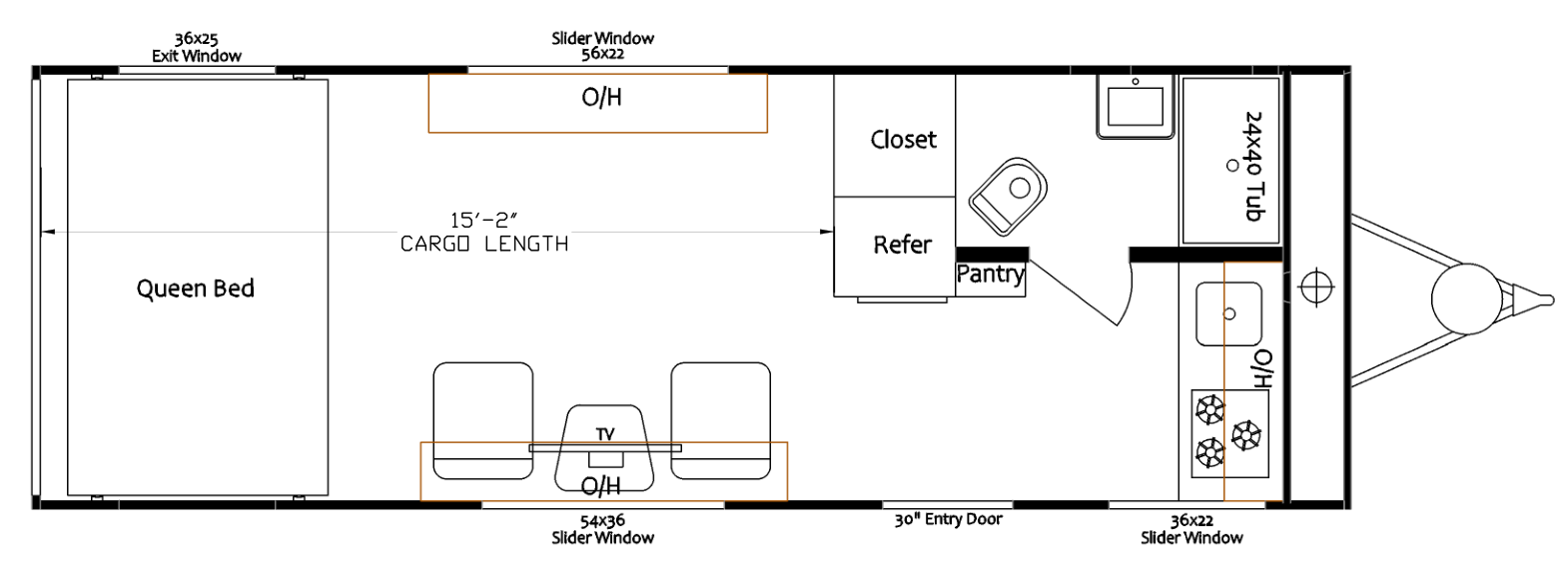 FBK2415 Race Floorplan