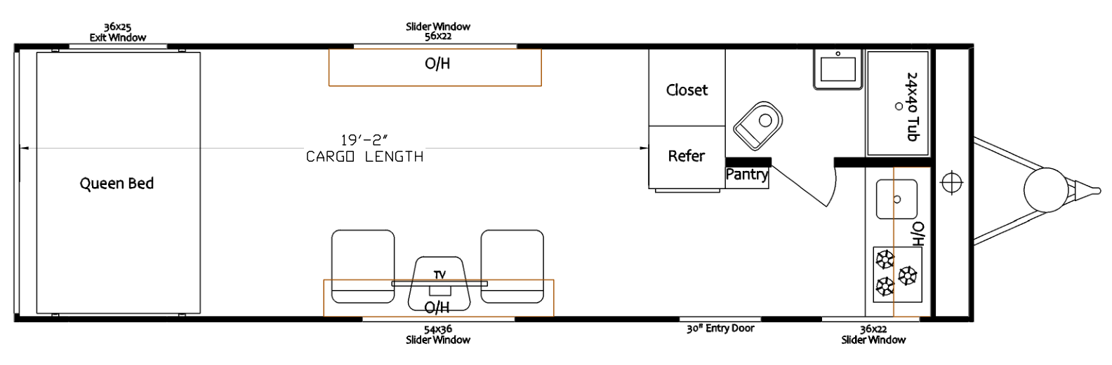 FBK2819 Race Floorplan