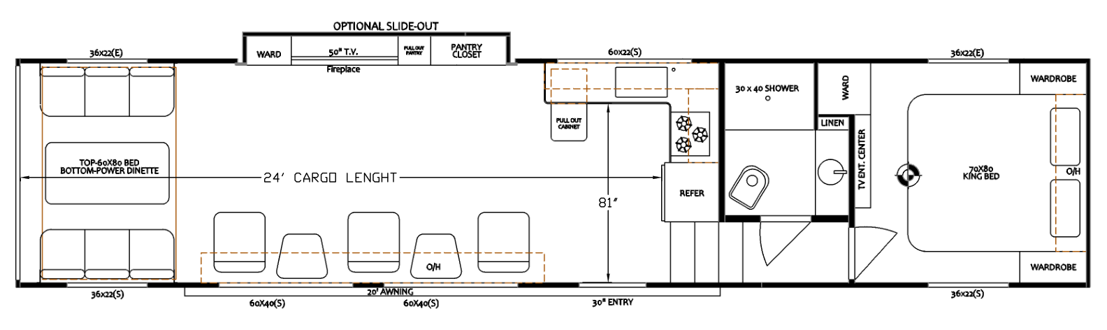 FW3624 Classic Floorplan