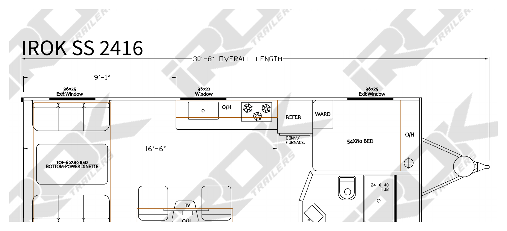 IROK SS2416 Floorplan