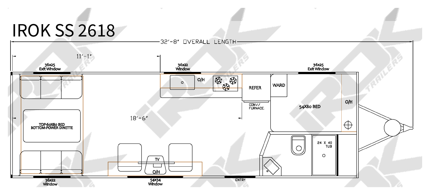 IROK SS2618 Floorplan